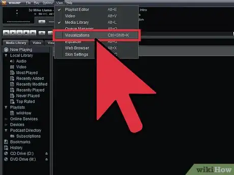 Imagen titulada Change Visualizations in Winamp Step 3