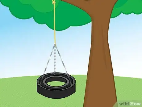 Imagen titulada Make a Tire Swing Step 25