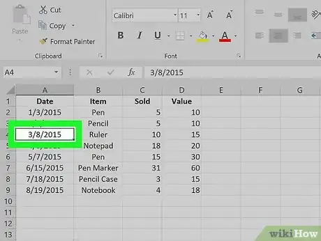 Imagen titulada Switch Cells in Excel Step 2