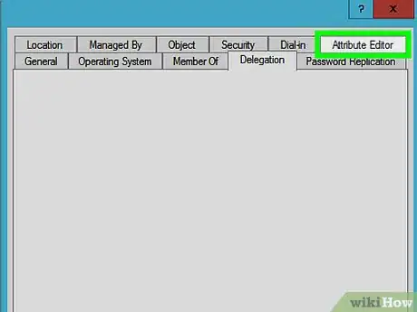 Imagen titulada Enable Attribute Editor Tab in Active Directory on Windows Step 8