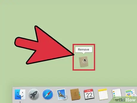 Imagen titulada Add and Remove a Program Icon From the Dock of a Mac Computer Step 7