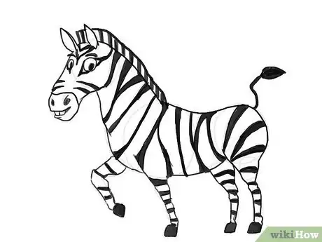 Imagen titulada Draw a Zebra Step 11