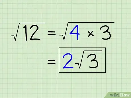 Imagen titulada Simplify a Square Root Step 10