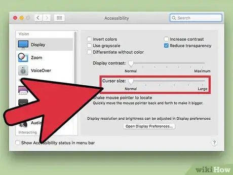 Imagen titulada Change a Mouse Pointer Size in Mac Os X Step 4