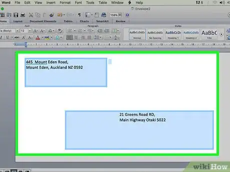 Imagen titulada Print on an Envelope Using Microsoft Word Step 28