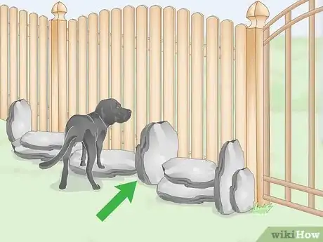 Imagen titulada Stop a Dog from Digging Under the Fence Step 3