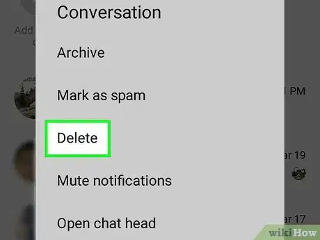Imagen titulada Permanently Delete Facebook Messages Step 11