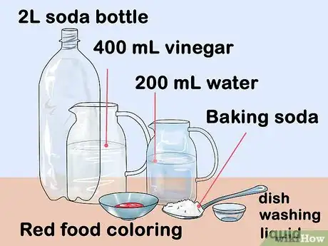 Imagen titulada Make a Soda Bottle Volcano Step 9