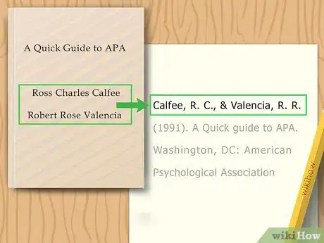 Imagen titulada Cite Multiple Authors in APA Step 2