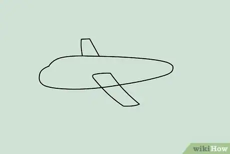 Imagen titulada Draw an Airplane Step 3