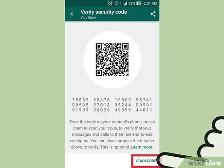 Imagen titulada Chat Securely on WhatsApp Step 9