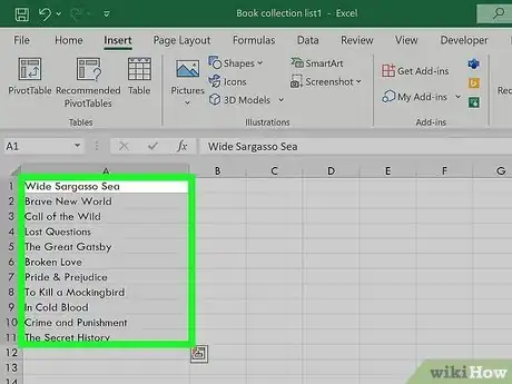 Imagen titulada Make a List Within a Cell in Excel Step 14