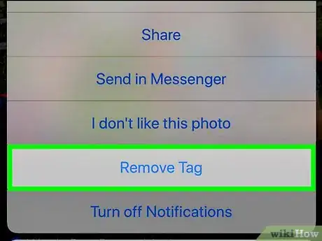 Imagen titulada Untag on Facebook Step 13