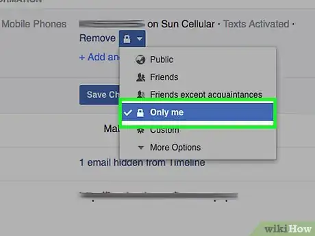 Imagen titulada Hide Your Phone Number on Facebook Step 16