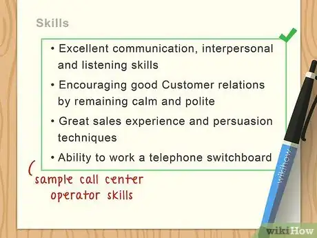 Imagen titulada Put Customer Service Experience on Your Resume Step 7