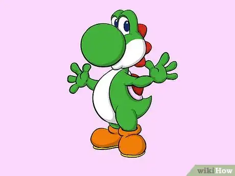 Imagen titulada Draw Yoshi from Mario Step 26