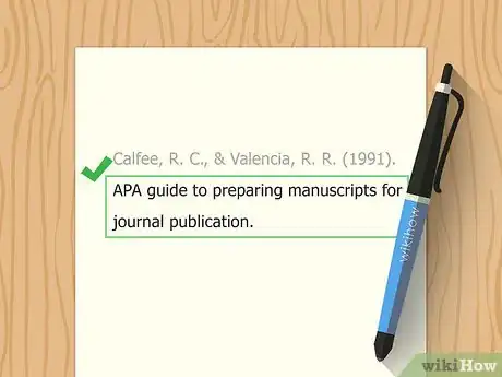 Imagen titulada Cite Multiple Authors in APA Step 5