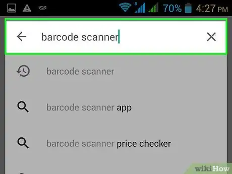 Imagen titulada Scan Barcodes With an Android Phone Using Barcode Scanner Step 3
