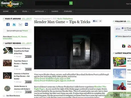 Imagen titulada Beat Slender: The Eight Pages Step 1