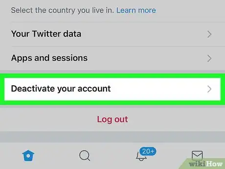 Imagen titulada Delete a Twitter Account Step 12