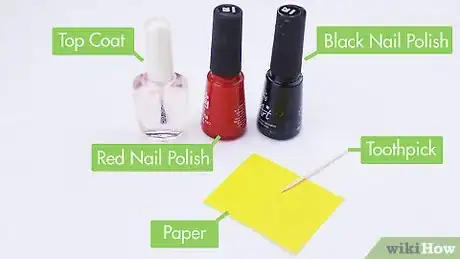 Imagen titulada Paint a Heart on Your Nail Step 9