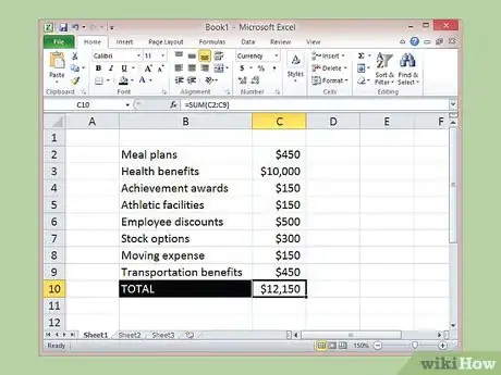 Imagen titulada Calculate Fringe Benefits Step 6