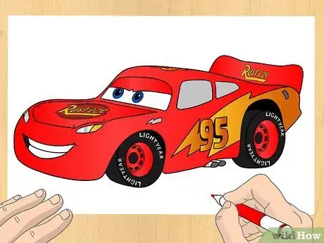 Imagen titulada Draw Lightning McQueen Step 7