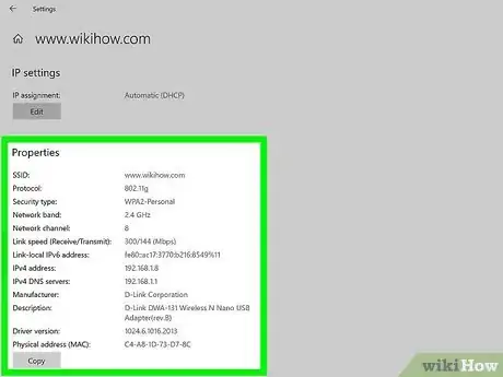 Imagen titulada Find the MAC Address of Your Computer Step 8