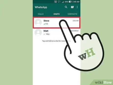 Imagen titulada Chat Securely on WhatsApp Step 2