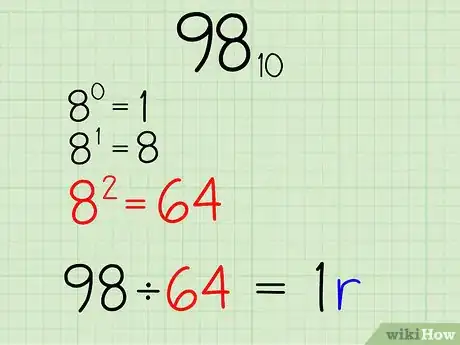 Imagen titulada Convert from Decimal to Octal Step 4