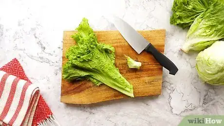 Imagen titulada Wash Lettuce Step 1