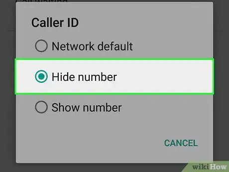 Imagen titulada Hide Your Caller ID on Android Step 13