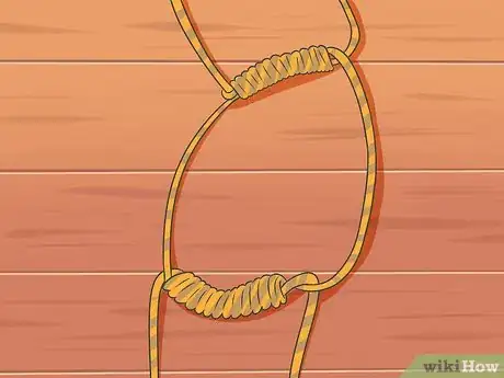 Imagen titulada Make a Rope Ladder Step 4