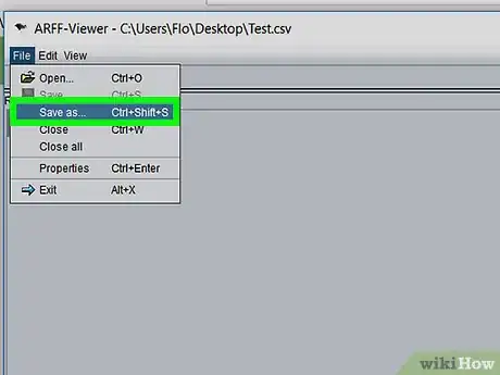 Imagen titulada Convert CSV to ARFF Step 10