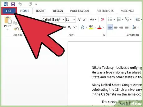 Imagen titulada Save a Microsoft Word Document Step 2