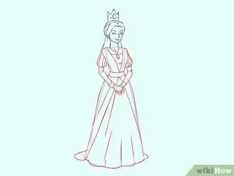 Imagen titulada Draw a Queen Step 15