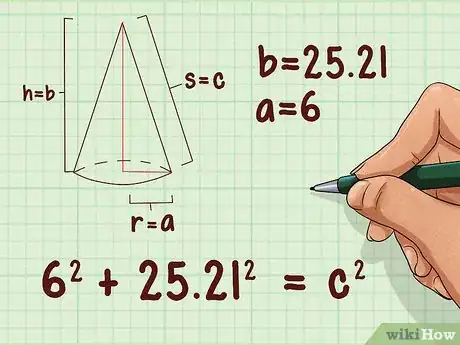 Imagen titulada Find the Surface Area of Cones Step 19