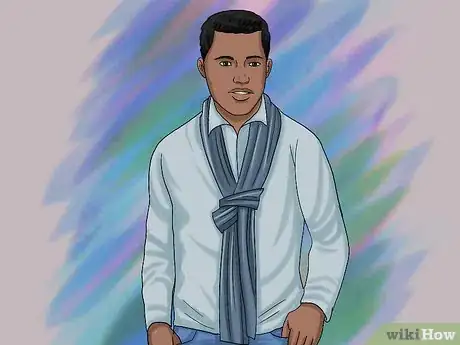 Imagen titulada Tie a Scarf Around the Neck Step 10