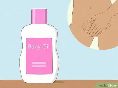 Imagen titulada Shave Your Vaginal Area with Baby Oil Step 2