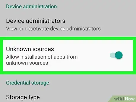 Imagen titulada Allow Apps from Unknown Sources on Android Step 3