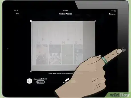 Imagen titulada Use Guided Access to Disable Parts of an iPad Screen Step 17