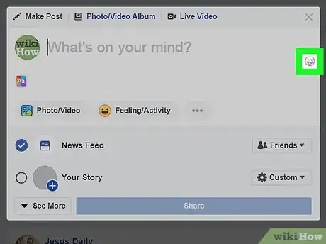 Imagen titulada Use Emoticons on Facebook Step 3