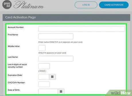 Imagen titulada Register a Green Dot Card Step 9