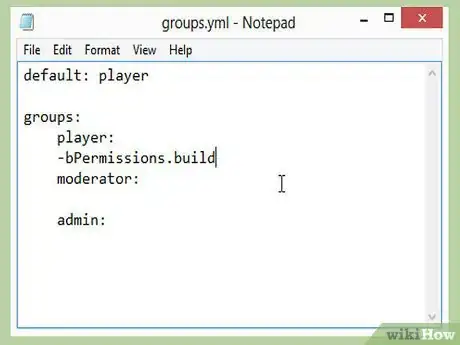 Imagen titulada Set up Bpermissions for a Minecraft Bukkit Server Step 8Bullet3