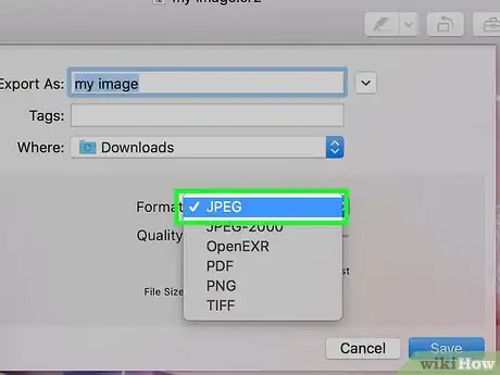 Imagen titulada Convert cr2 Images to JPEG on a Mac Step 11