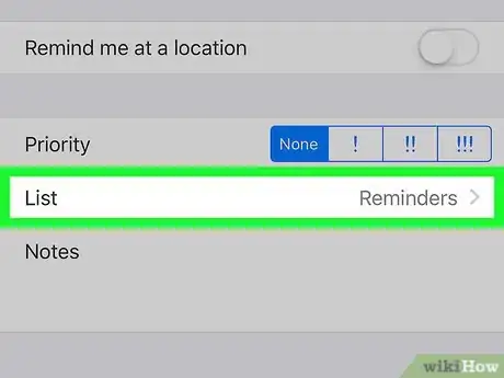 Imagen titulada Set a Reminder on an iPhone Step 9