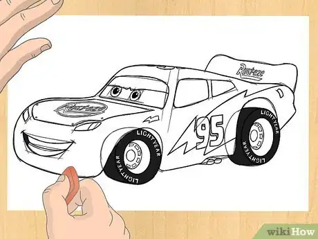 Imagen titulada Draw Lightning McQueen Step 6