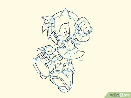 Imagen titulada Draw Sonic Characters Step 22