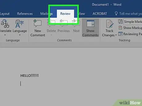 Imagen titulada Edit a Document Using Microsoft Word's Track Changes Feature Step 2