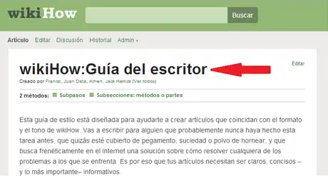 Imagen titulada Escribir un artículo nuevo en wikiHow Paso 1 1.png